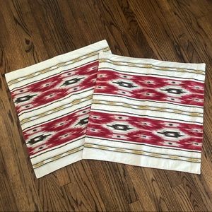 Pottery Barn set of 2 pillow covers- Brand new!